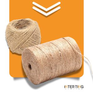 Юта канап естествен – 100% биоразградимо въже за екологично пакетиране и занаяти