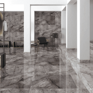 Гланциран Гранитогрес 60x120 Keda Black – дълбоко черен цвят