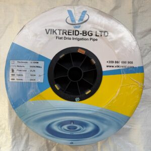 черен лентов капков маркуч за напояване